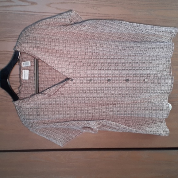 Covington womens sheer boho top size 20W - Picture 6 of 6